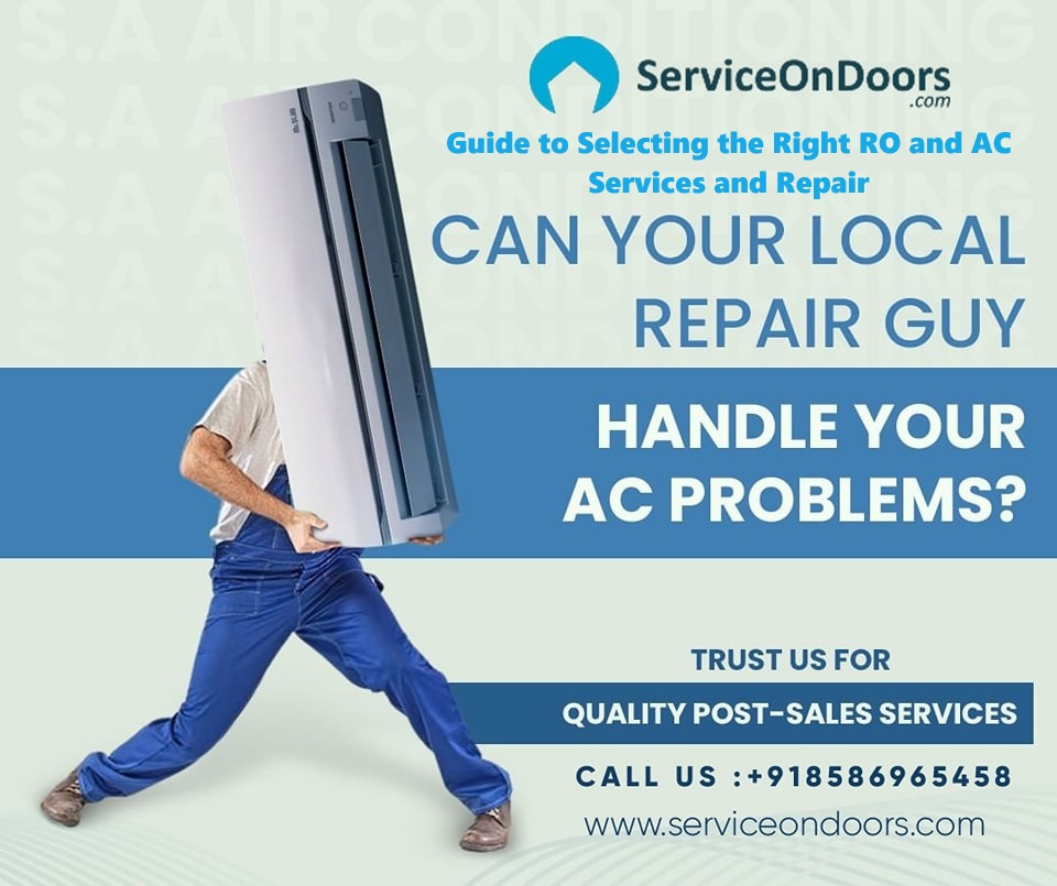 Premier RO and AC Services | 8586965458 | Serviceondoors
